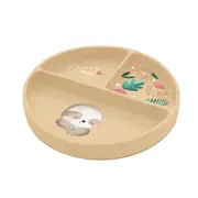Sassi Silicone Meal Set Gnawy The Sloth Baby/Childrens Cutlery Tableware 6m+