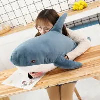 在飛比找樂天市場購物網優惠-鯊魚抱枕 鯊魚娃娃 大鯊魚娃娃 鯊魚寶寶 生日禮物 情人節禮