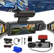 1080p HD Front Rear Dashcam Car Camera Dash Cam for Safety W/Wi-Fi Night Vision