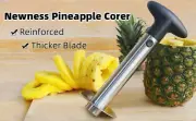 Stainless Steel Pineapple Corer Slicer Peeler for Diced Fruit Rings Kitchen Tool