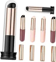 VALICLUD 6Pcs Gradient Nail Art Brush Professional Silicone Applicators for Seamless Manicure Soft Tip Design for Precise Nail Art Application