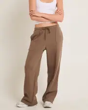 Subtitled Baggy Track Pants