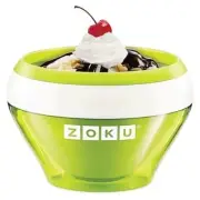 Zoku Single Serve Instant Ice Cream Maker Bowl Sorbet Gelato ZK120-GN Green NEW