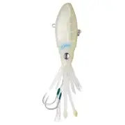 Nomad Design Squidtrex Vibe Squid Lure 95mm 28.3g White Glow
