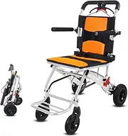 Folding Outdoor Comfortable Mobile Wheelchair Displacement Machines Adult Foldable Outdoor Comfortable Mobile Wheelchair Displacement Machines Portable Lightweight Attendant Transport Outdoo