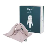 在飛比找momo購物網優惠-【KALOO】Lapinoo 長耳兔兔安撫巾(藕粉紅)