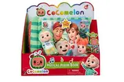CoComelon Nursery Rhyme Singing Time Plush Book, Featuring Tethered JJ Plush Character Toy, for JJs Daily Musical Adventures Books for Babies and Young Children