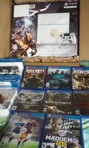 PS4 Destiny LE BUNDLE + 9 Games, Camo Controller ALL BRAND NEW!!