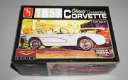 1957 Corvette Convertible AMT 1/25 Complete & Unstarted.