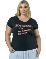 [The Poetic Gypsy] Go Your Own Way Tee in Black