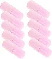 NIYANGLE 10Pcs Reusable Essential Oil Roller Bottles Travel Friendly Perfume Containers with Leakproof Design for Home Office and Beauty Salons