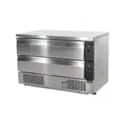 Polar U-Series 2 Drawer Counter Fridge Freezer 6xGN