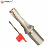U Drill C40-5D44 WC08 CNC Tool Indexable Drill Bit WCMX 080412 Insert + Wrench