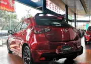 Fit 2015-17Mazda 2 Hatchback XTREAM Roof Spoiler Unpainted Rear ABS Plastic (for: Mazda)