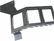 Car Roof Climbing Tools Compatible for Toyota FJ Cruiser Tailgate Ladder Manganese Steel Back Door Ladder Exterior Modification Accessories(Style 2)