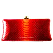 NEW OROTON Muse Clutch Shoulder Bag Detachable Chain Simple Red Tags Dustbag