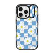 iPhone 16 Pro Impact Ring Stand Case MagSafe Compatible Daisy Checkers