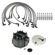 ACDelco Ignition Kit Distributor Rotor Cap Wire Spark Plugs Gap .045 for C20 V8