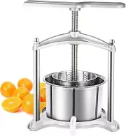 Manual Press for 100% Pure Juice, with Stainless Steel Iron Handle for Juice