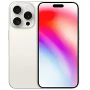 Apple iPhone 15 Pro 256GB White Titanium - As New (Refurbished)