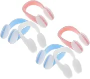 PAMINGONO 6pcs Swimming Nose Clip Diving Nose Plug Glasses Nose Grips Surfing Nose Clip Stick on Nose Pad Swim Nose Plugs Swimming Accessories Glasses Nose Pad Replacement