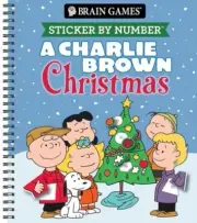 A Charlie Brown Christmas Kid's Holiday Activity Sticker by Number Book