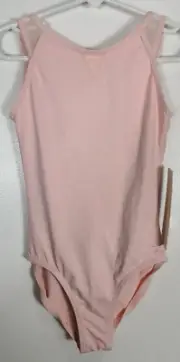 Danskin Girls Size Small Petal Pink G Multi Strap Back Leotard Sleeveless #8521