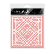 Hunkydory Glamorous Art Deco Background For the Love of Masks