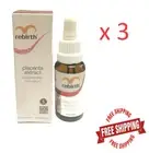 [ Rebirth ] 3 x PLACENTA EXTRACT CONCENTRATE SERUM 25ML