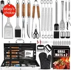 38-Piece BBQ Griddle Set | Stainless Steel Tools, Aluminum Case