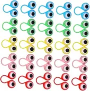 GARIOUANS 100pcs Eyeball Rings Interactive for Creative Play for Parties Learning Activities and Role Playing for Endless Fun
