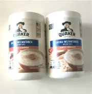 Quaker Oatmeal Cinnamon Instant Oats 2-11.6oz Puerto Rico Breakfast Hot Cereal M