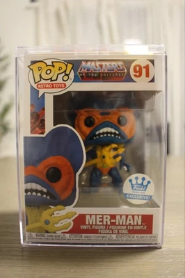 Funko Pop! Masters of The Universe Mer-Man (Blue) #91 Funko Shop Exclusive