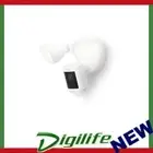 Ring Floodlight Cam Wired Pro with Bird’s Eye View and 3D Motion Detection,White
