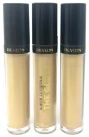 (3) Revlon Super Lustrous The Gloss Lip Gloss New 300 - All That Glitters