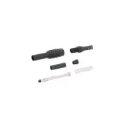 FCR6381B Plug 4mm Banana 10A 1kVAC black with sliding protection CLIFF