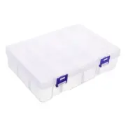 Plastic Storage Box Multi-grid Container Nail Charm Holder Organizer