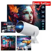 180° Adjustable Mini Projector - 4K Smart Projector with Keystone Correction