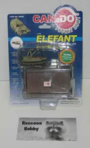 Dragon Can.Do 1/144 20055 Elefant Sd Kfz 184 Bergepanzer Tiger (P) Model "F"