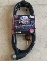 OnGuard Cable Lock Keyed Cable Lock 6’ Security Level 3 Double Bolt Locking