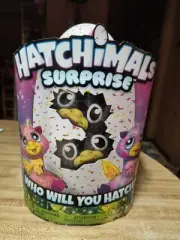 Hatchimals Surprise Twins Pristine Unopened Box. Peacat Giraven Twins