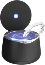 Sonic Spa Pro with Steribrite® Ultrasonic & UV-C Cleaner for Dental Appliances (