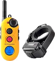 Educator EZ-900 Easy 1/2 Mile E-Collar Remote Dog Training Collar with Vibration, Tapping Sensation and Pavlovian Stimulation