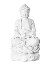 Torre & Tagus Peaceful Buddha Resin Decor 16in Statue