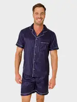 Mens Satin Pyjama Set
