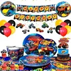 Blaze Birthday Party Supplies,89 Pcs Blaze and The Monster Machines Party Set