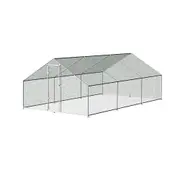 Chicken Cage Hutch Large Walk In Enclosure Cover - 3mx6m