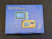Dual Screen Waterproof Camera Blue 48 MP