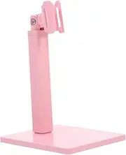 minkissy Nail Lamp Holder Make-up Handheld Lamp Holder Nails Night Light Select Spinner Relief Handheld Gel Hang Self Stems Dispenser Art Blackout Cooling Eyelash Men Syrup Paper Abs Pink