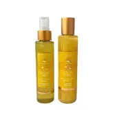 Bath & Body Works Solar Shine Diamond Shimmer Mist & Body Oil Set